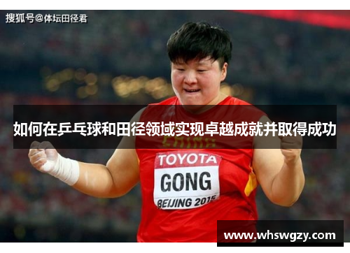 如何在乒乓球和田径领域实现卓越成就并取得成功